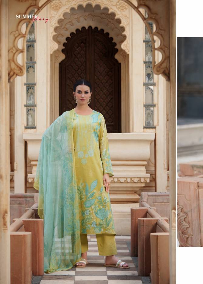 Splendor By Sadhana Khatli Work Printed Cotton Salwar Suits Wholesalers In Delhi